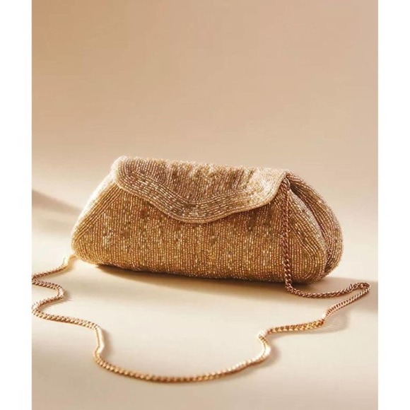 Anthropologie Handbags - Anthropologie BHLDN Torelle Clutch Bag